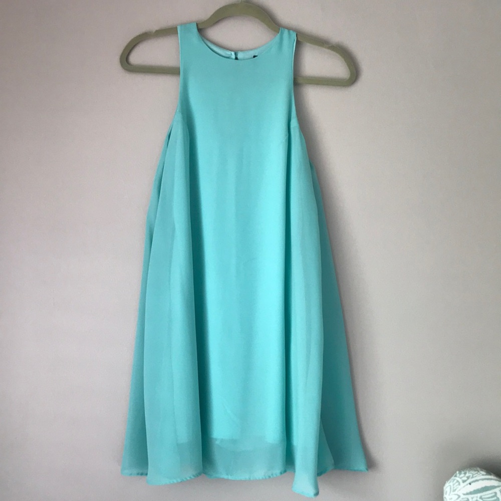 Turquoise dress